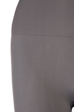 Леггинсы в рубчик №81 Серый