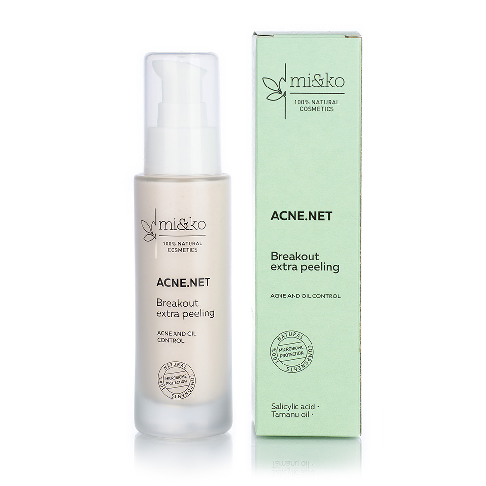 Экстра-пилинг для проблемной кожи "Acne.net" / Breakout extra peeling "Acne.net", 50 мл,  Mi&Ko