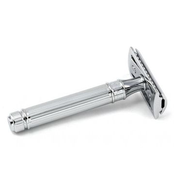 Т-образная бритва (станок) Edwin Jagger DE89LBL, хром