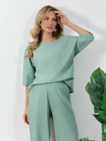 Блузка Сиеста-6 Виотекс СВЕТЛО-ЗЕЛЕНЫЙ