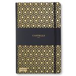 Блокнот Honeycomb  Gold Black