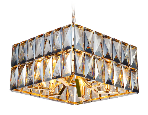 Подвесная люстра TR5162/6 GD/SM золото/дымчатый E14/6 max 40W 480*480*945