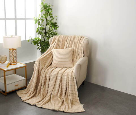 Плед 160х220 Sofi De MarkO Орландо кремовый