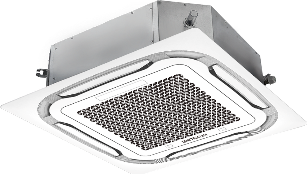Сплит-система кондиционер кассетный Quattroclima QV-I60CG1/QN-I60UG1/QA-ICP12 на 160 м²