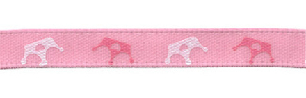 Лента атласная  6 мм с рисунком, цв.K2/005