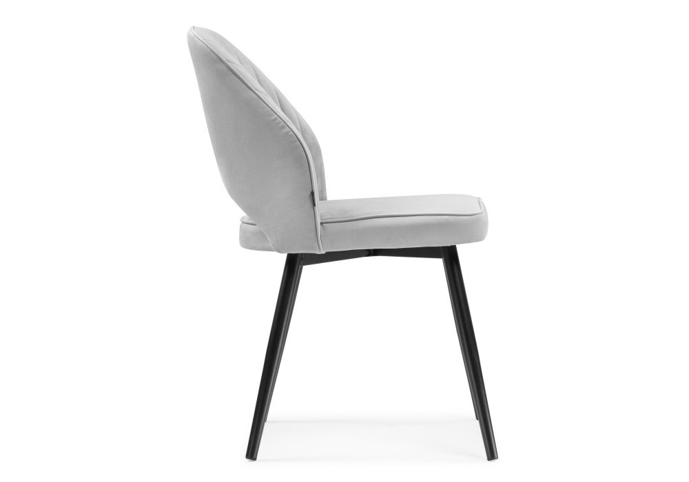 Стул на металлокаркасе Брейния velutto 52 / черный