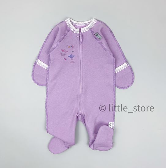 Комбинезон утепленный "Зайкины истории" без капюшона Лиловый