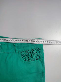 Брюки DeFacto бирюзовые на 13-14 лет