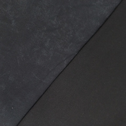 Кулирка с лайкрой Черная Варенка с эффектом велюр