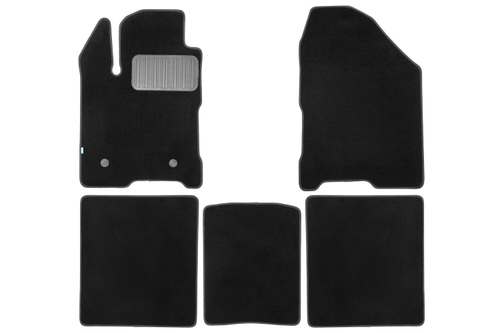 Коврики ворсовые для LADA (ВАЗ) Aura 2024 - н.в. Седан - 5 шт. коврики текстильные в салон KLEVER05.A71266.110KH