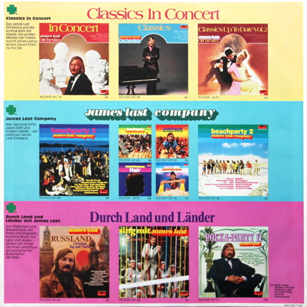 James Last / Kapt'n James Auf Allen Meeren (LP)