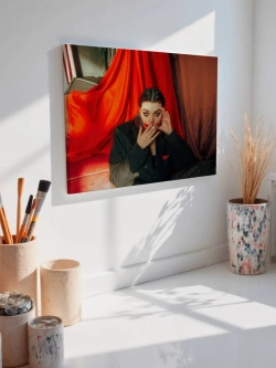 Картина на стену 40 X 50 Девушка Джокер