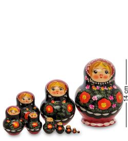 Народные промыслы МР-62/ 1-D Матрешка 10м «Сирафима»