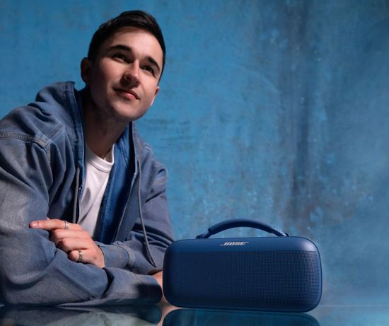 Акустика портативная Bose Soundlink Max, голубой