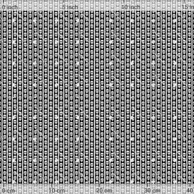 Полосатый узор с черепами. Черно-белый хэллоуин узор. by Art_and_patterns 1200 DPI