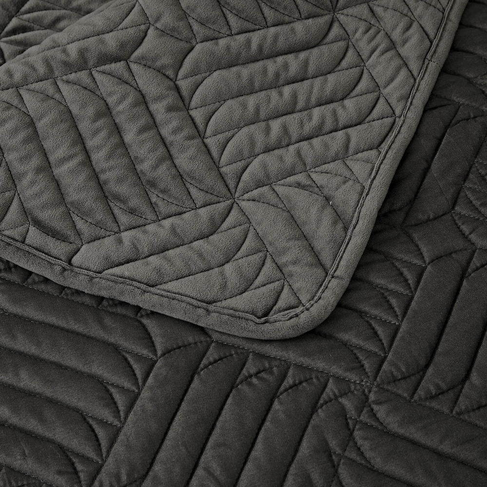 Покрывало 240x260 Sofi De MarkO Армандо темно-серое