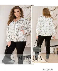 Бомбер 265-белый Minova