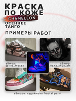 Акриловая краска по коже «Chameleon» Осеннее танго