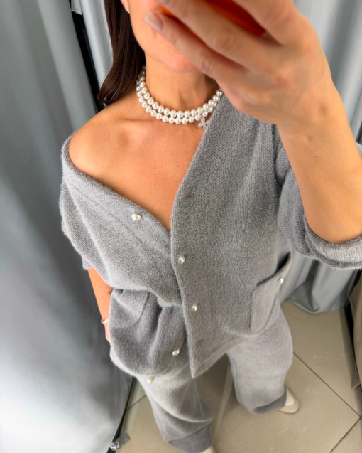 Костюм «Пушистик» в сером цвете