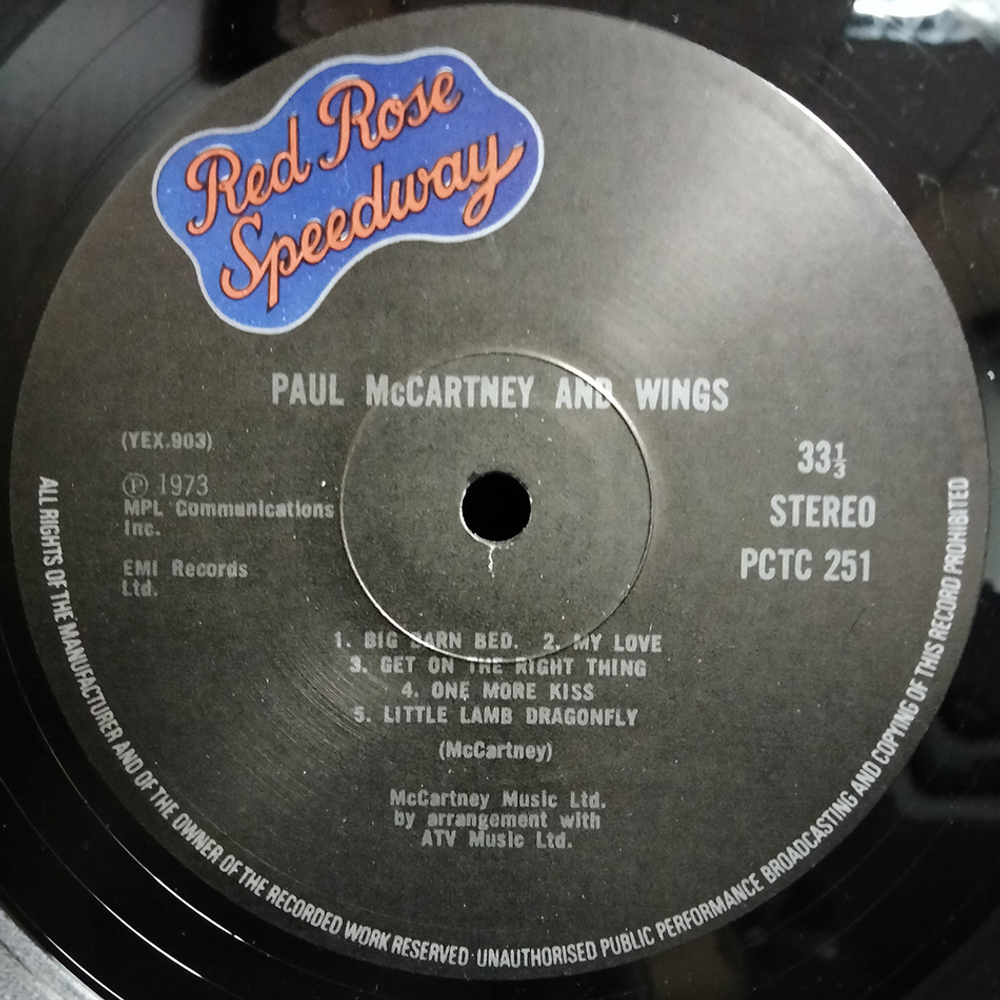 Wings / Red Rose Speedway (LP)