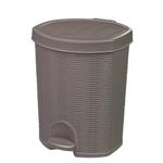 Контейнер для мусора с педалью "Elegance" 11 л цвет в ассортименте