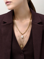 Цепь "Double Coin" Gold