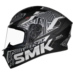 Шлем SMK STELLAR FURY, цвет черный/серый, матовый (L)