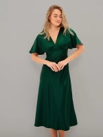 Платье комбинация шелковое с крылышками