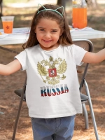 Футболка с гербом России