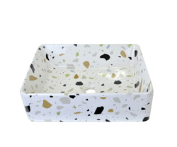 Накладная раковина Bronze de Luxe Терраццо 480х380х140