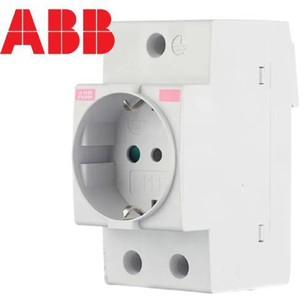 АВВ Розетка на DIN-рейку М1173 2p+N 16 A