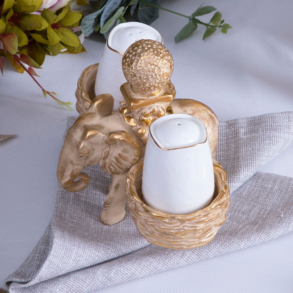 Подставка под специи Слон Спайс Айвори