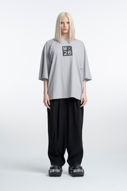 Футболка oversize из легкого трикотажа