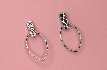 Швензы 27х14 мм мятый эффект