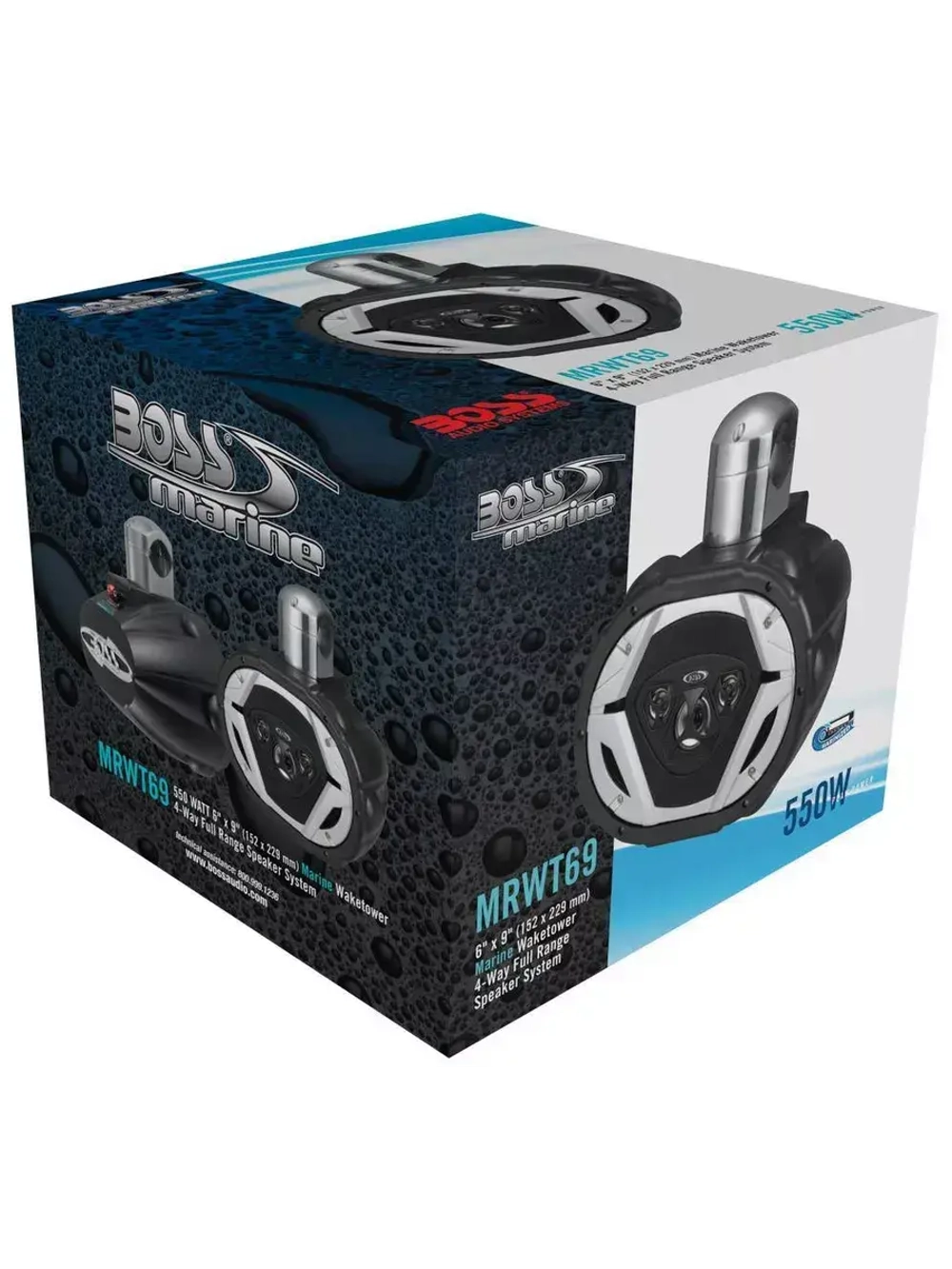 Корпусная акустика Boss Audio Marine MRWT69, 550 Вт, 6" x 9"