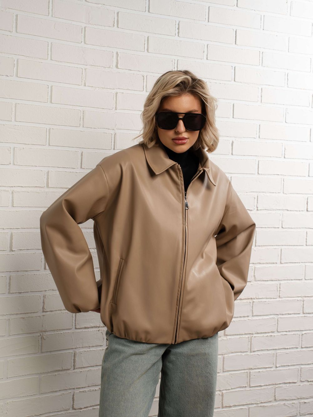 Куртка Поверь в мечту (бежевая) Б15154-7М LT Collection