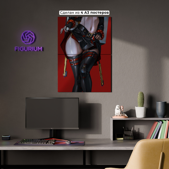 Постер Burnice White Legs (part 1) - Zenless Zone Zero