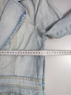 Пиджак джинсовый голубой 40 размер