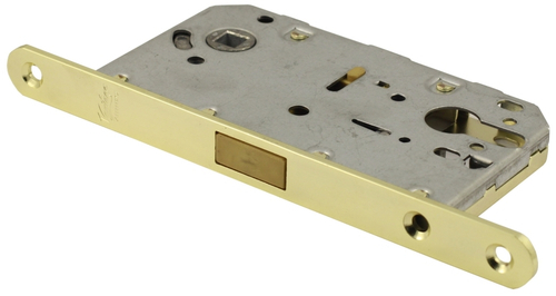 Замок под цилиндр магнитный MC85SB (мат. золото)