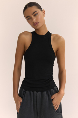 Майка из вискозы Чёрный