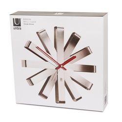 Часы настенные Ribbon, Ø31 см, сталь