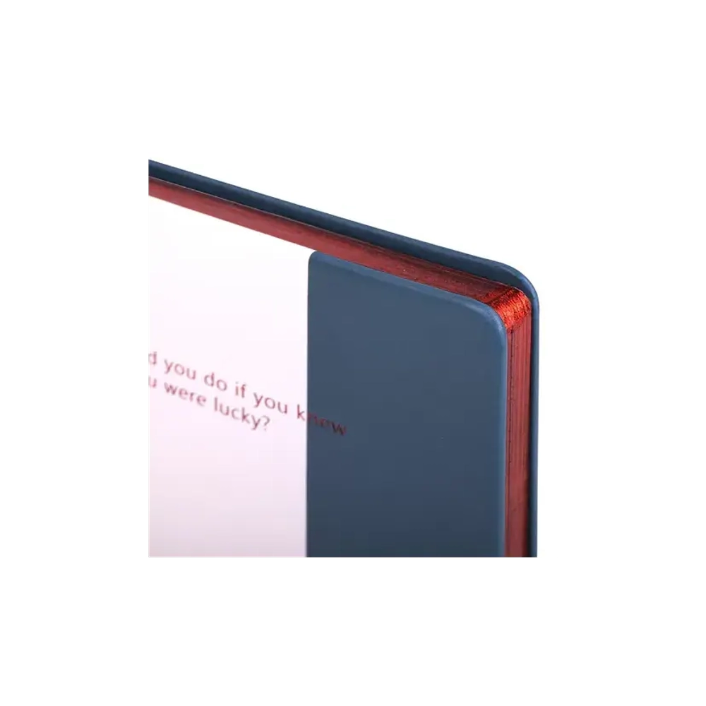 Блокнот А5 клетка BRAUBERG VISTA "In Dreams", под кожу, твердый, срез фольга, 80 л., 112064