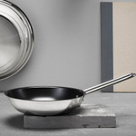 Сковорода из нержавеющей стали с антипригарным покрытием Slip-Let®, диаметр 24 см, для индукционной плиты, Eva Solo