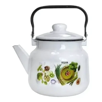 Чайник эмал 3,5л 01-М-Веган