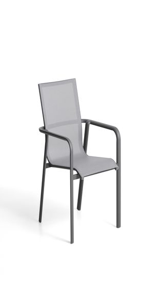 Уличный стул Canea из графитового алюминия