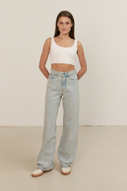 Джинсы STRAIGHT, голубые