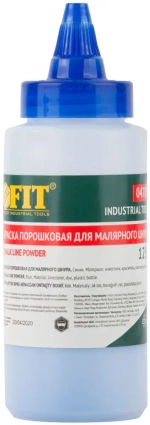 FIT Краска разметочная 125 гр. для ударного шнура, синяя порошковая