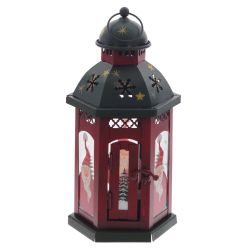 GAEM Подсвечник "Фонарь",L12,5 W11 H24 см, 2в.