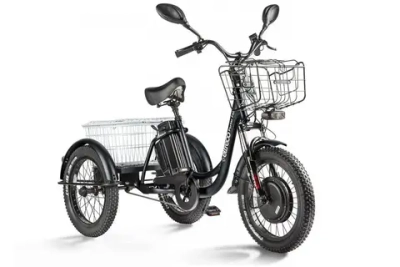 Электротрицикл Eltreco Porter Fat 700 с корзиной