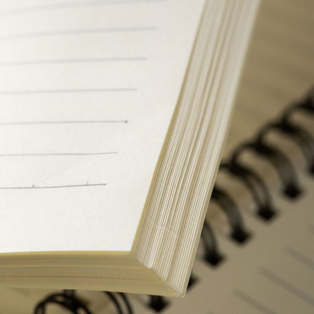 Записная книжка DELI "Brown" на спирали, А5, 60 листов в линейку